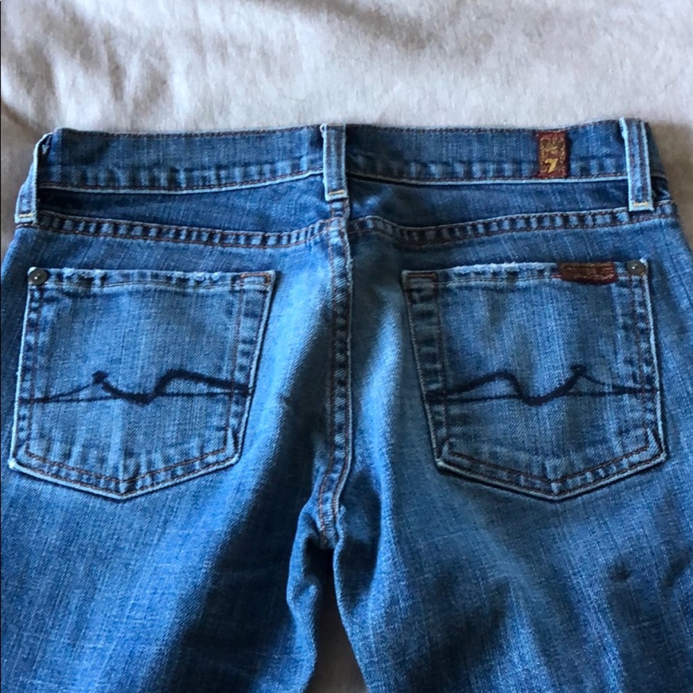 Light blue jeans bootcut